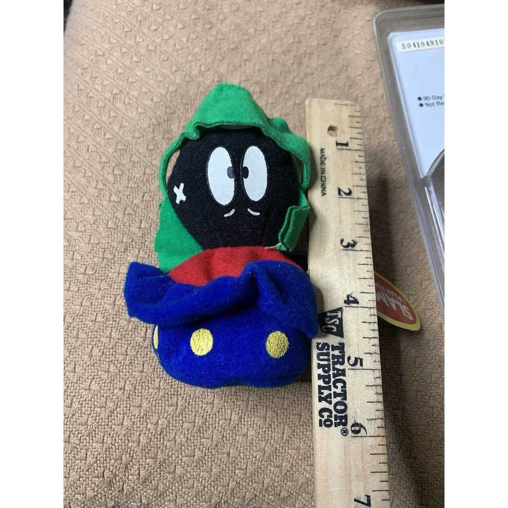 Vintage 90s Marvin‎ the Martian slam Me Plush Toy NWT Not Working
